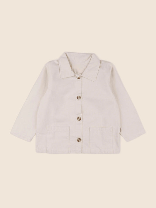 Veste mure denim écru