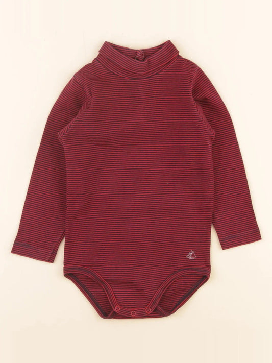 Body à col rouge