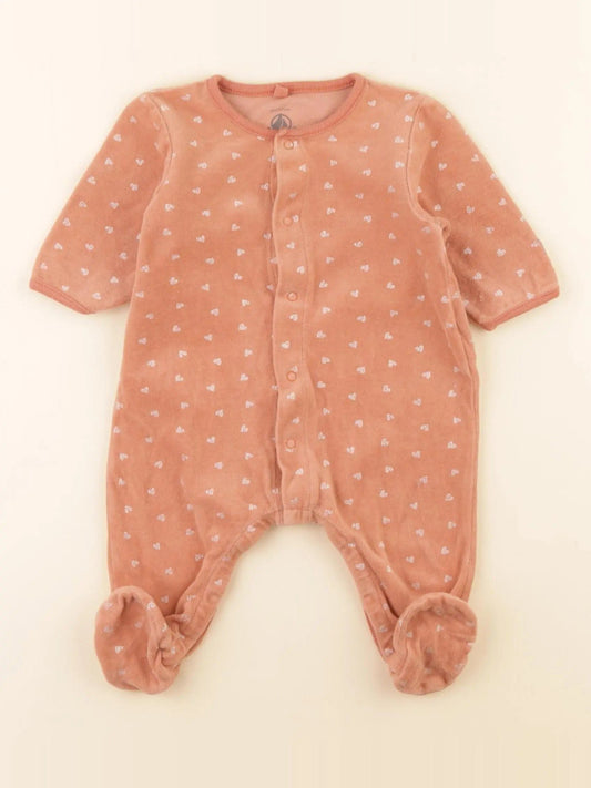 Pyjama velours rose
