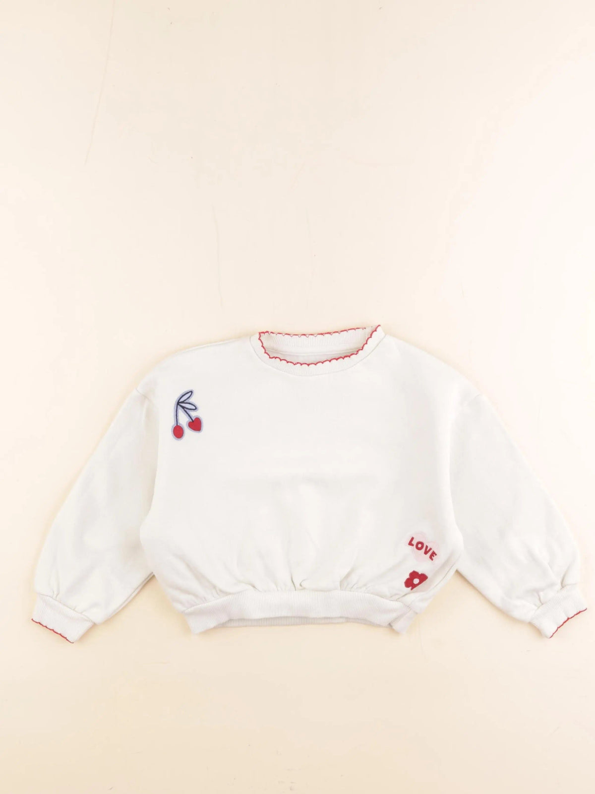 Sweat blanc