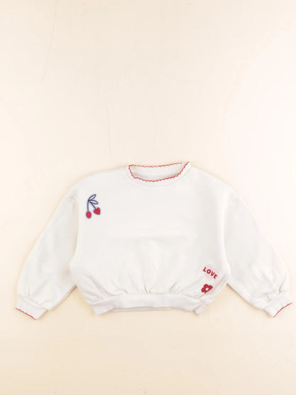 Sweat blanc