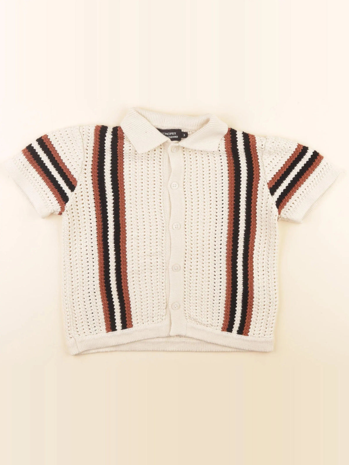 Chemise beige