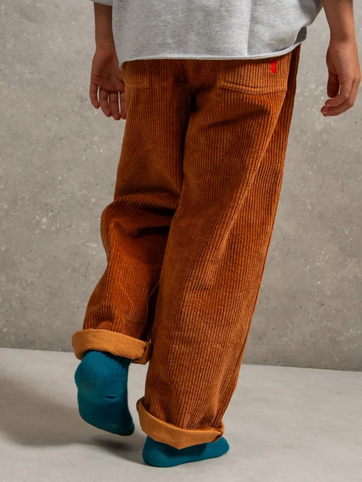 Le pantalon velours caramel