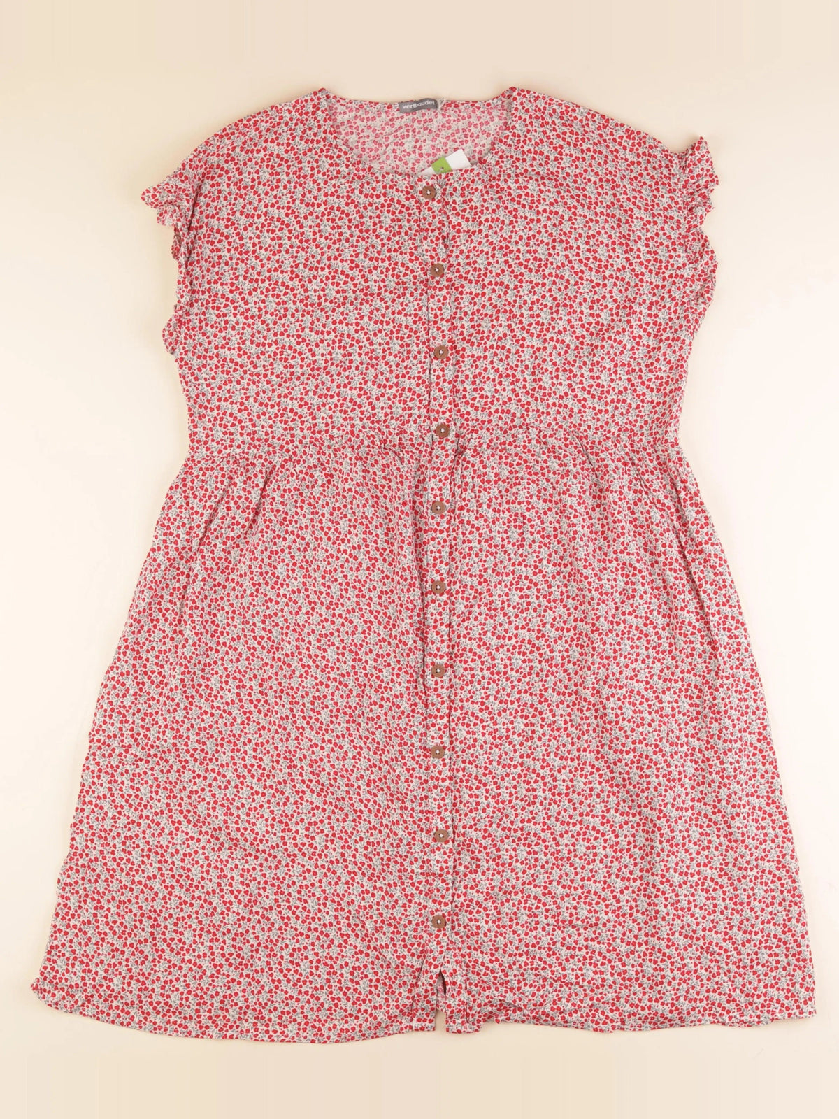 Robe grossesse, allaitement rouge