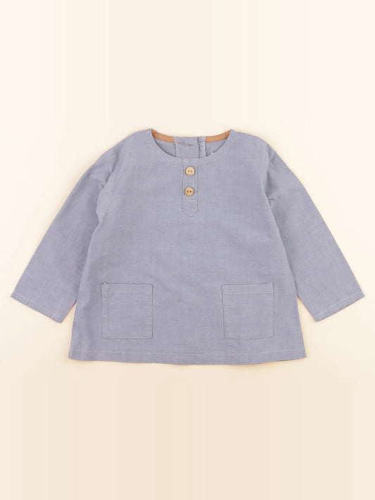 Chemise bleu