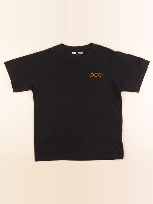Tee-shirt imprimé au dos noir