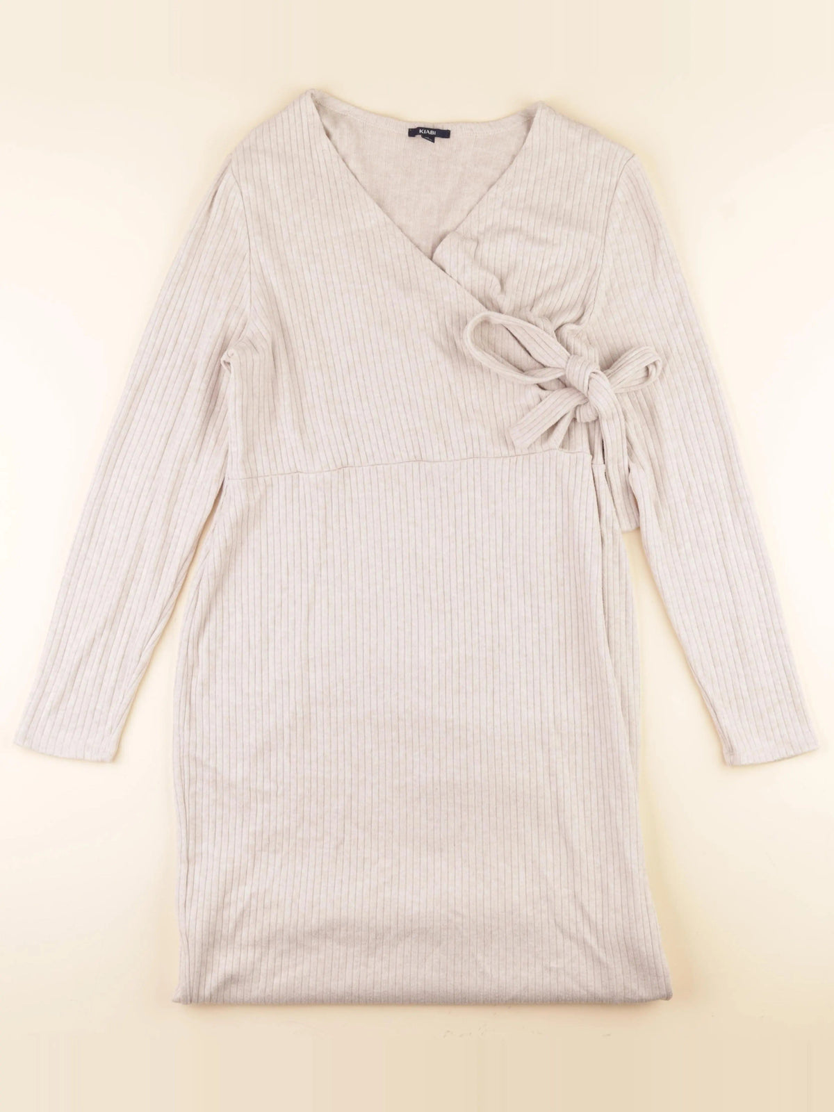 Robe grossesse beige