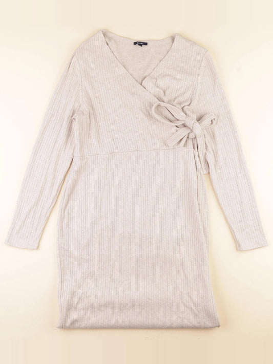 Robe grossesse beige