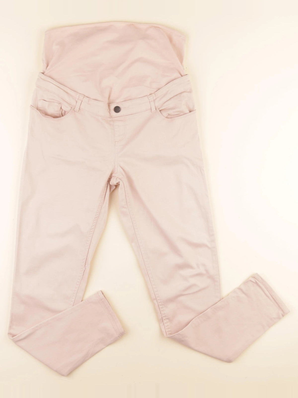 Pantalon grossesse rose