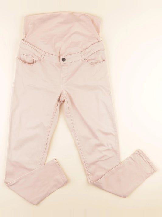 Pantalon grossesse rose