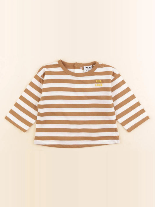 Tee-shirt marron