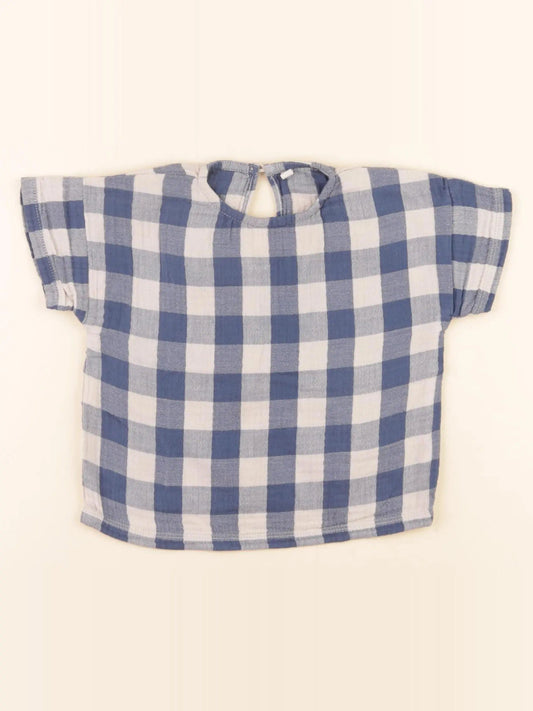 Blouse bleu