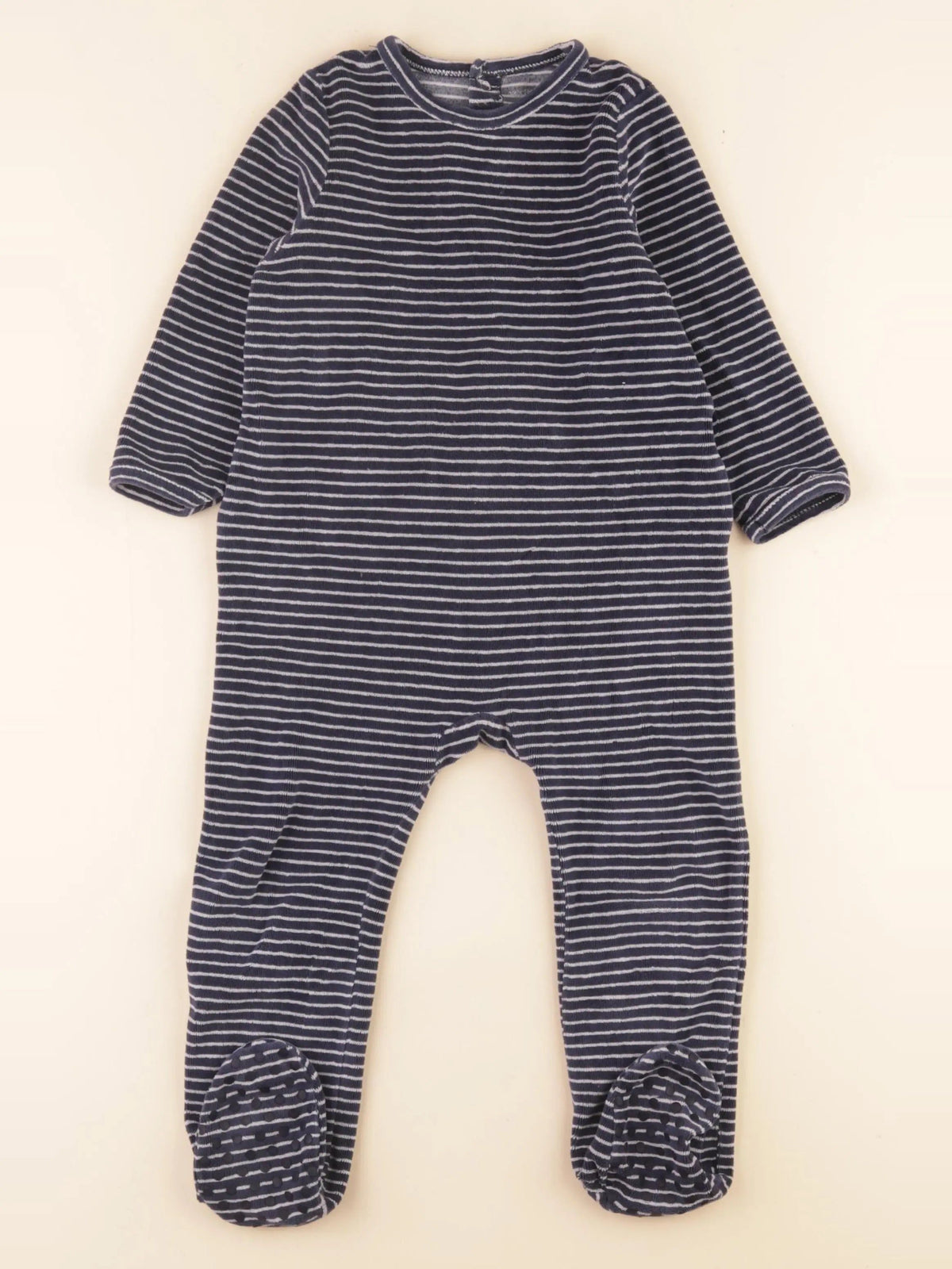 Pyjama velours bleu