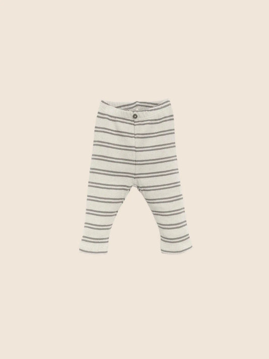 Legging riscas rayé gris