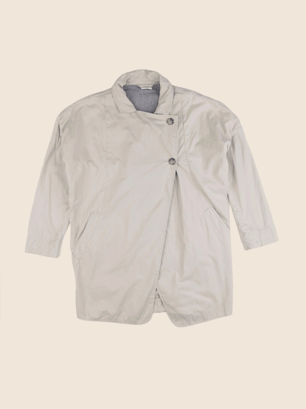 Trench grossesse beige