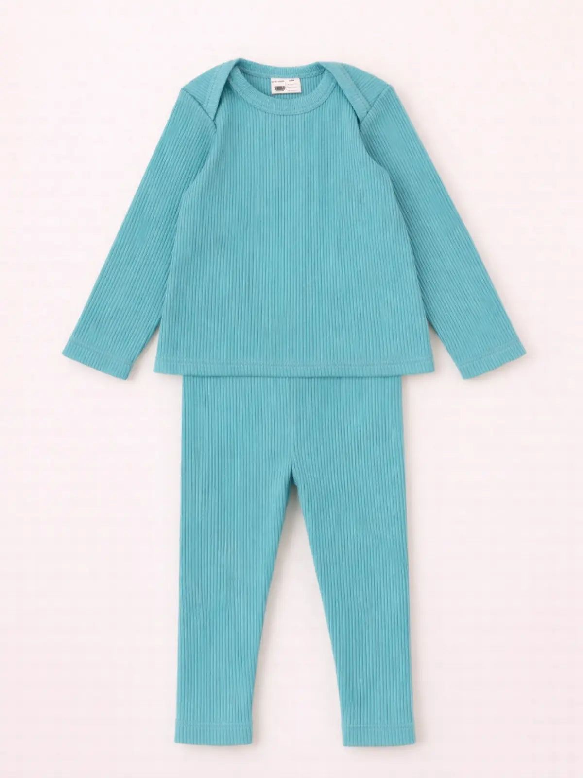 L'ensemble homewear bébé vert canard