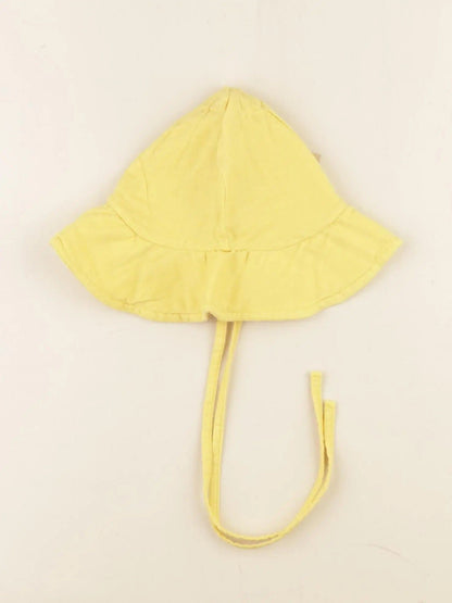 Chapeau pivoine jaune
