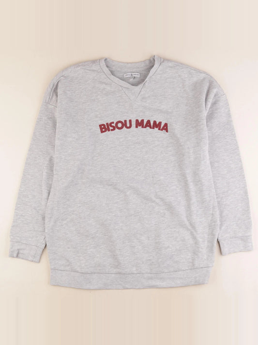 Sweat grossesse gris