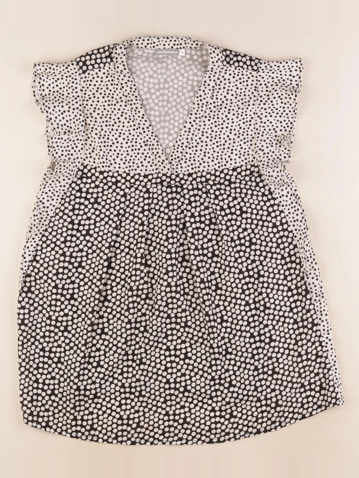 Blouse grossesse noir, blanc
