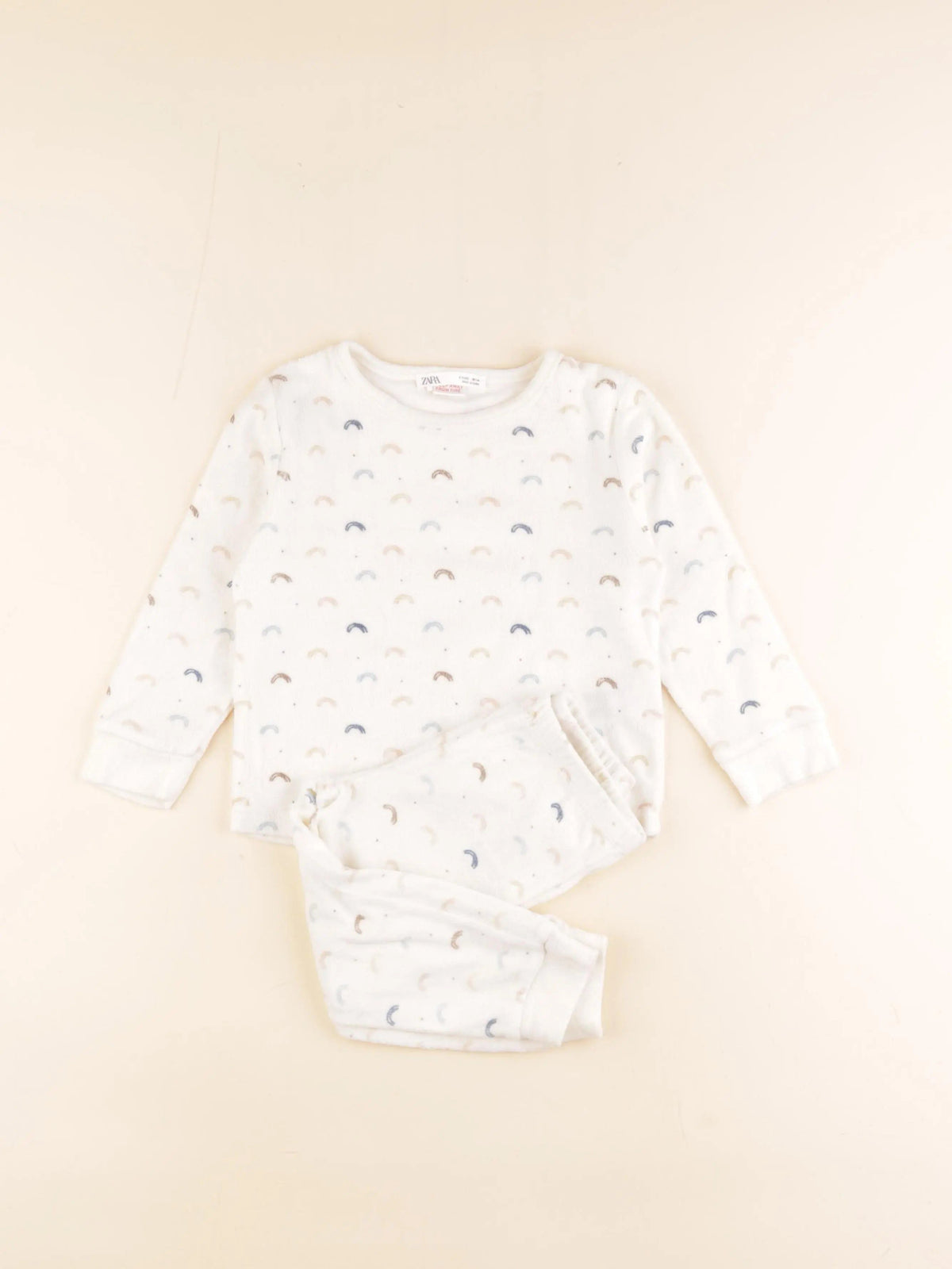 Pyjama velours blanc