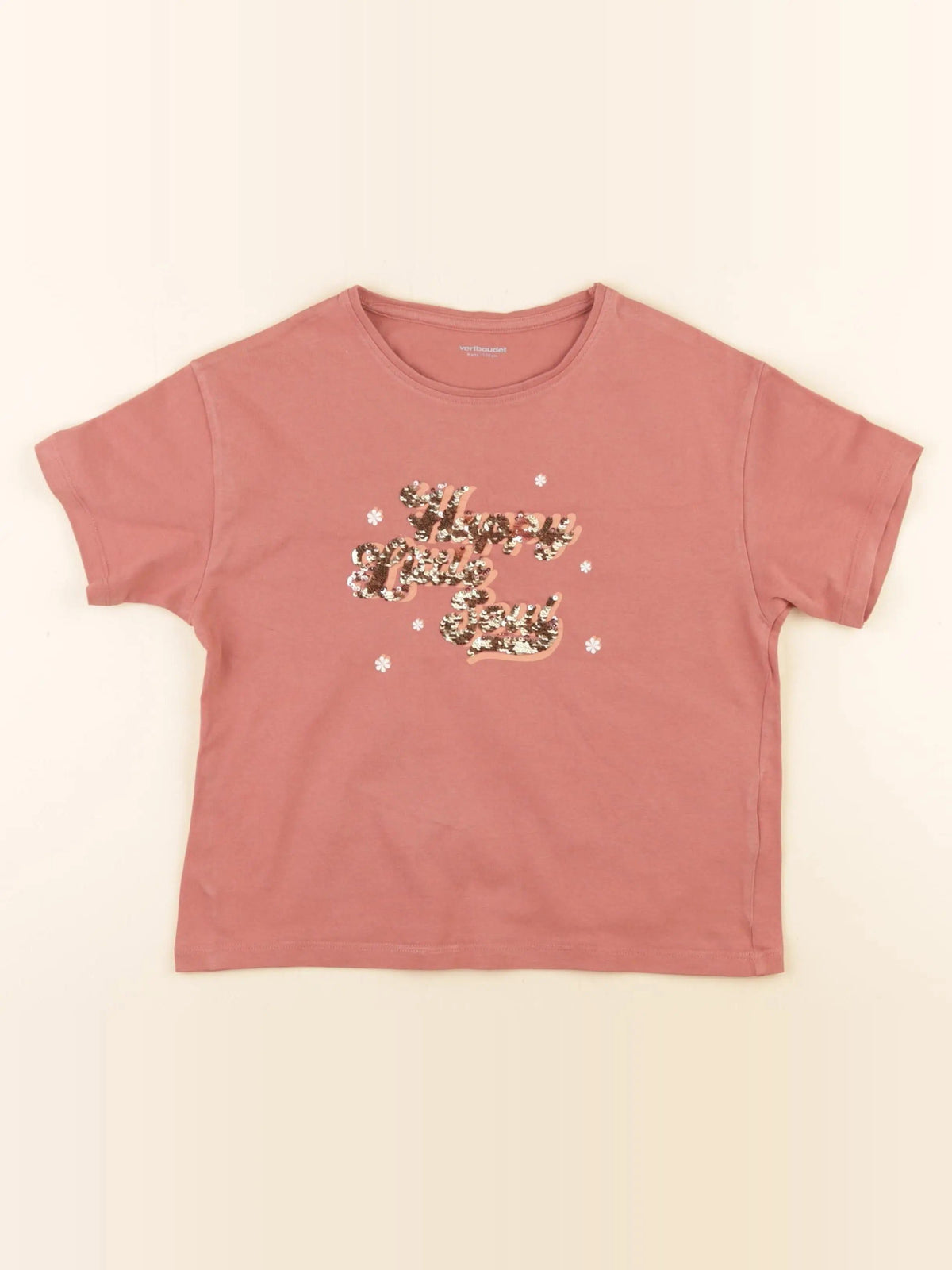 Tee-shirt rose