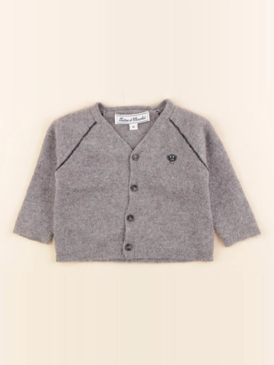 Gilet gris