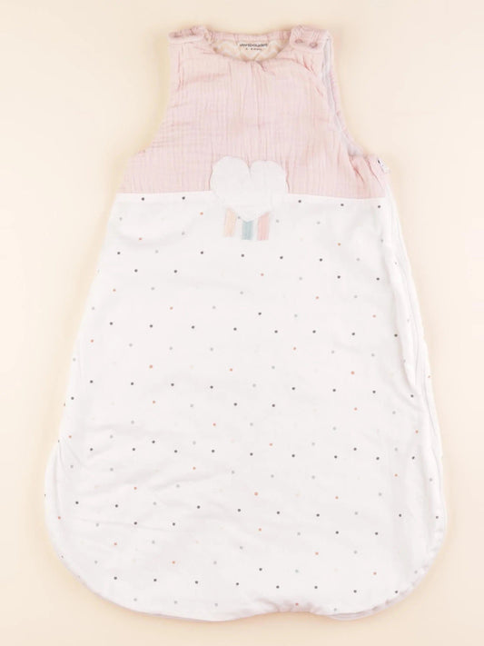 Gigoteuse tog 2 blanc, rose