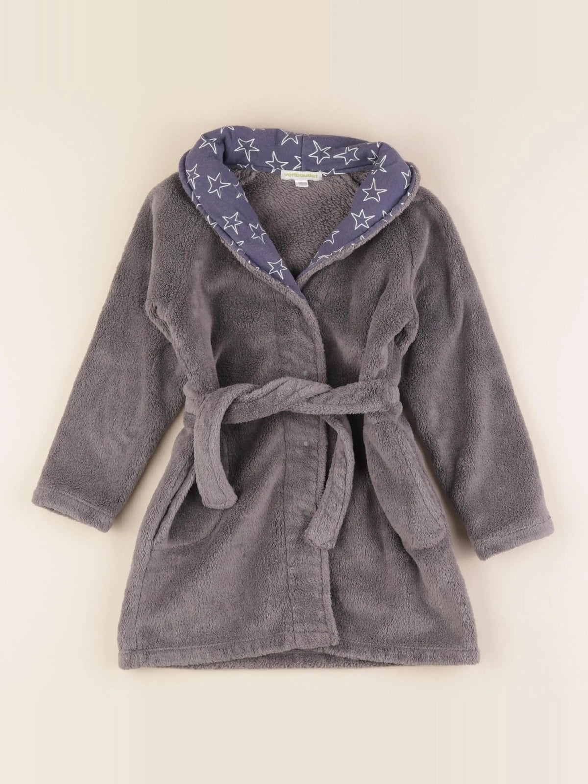 Robe de chambre gris