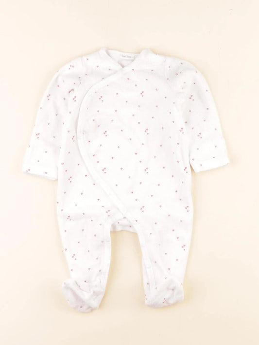 Pyjama velours blanc
