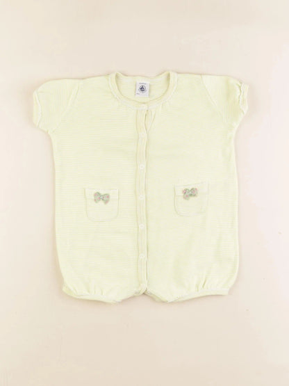 Pyjama coton jaune