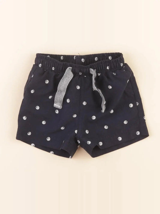 Maillot de bain bleu, blanc