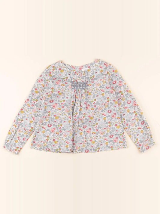 Blouse liberty multicolore