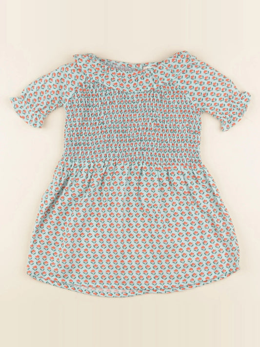 Robe louisa imprimé tulipe
