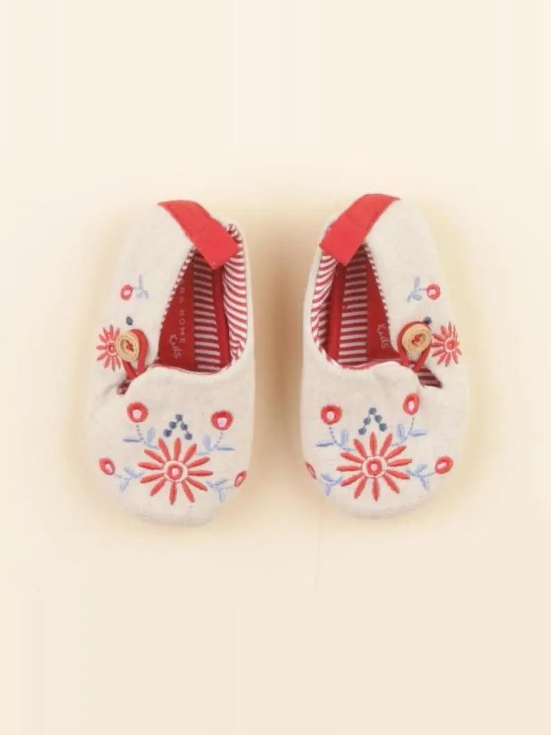 Chaussons beige