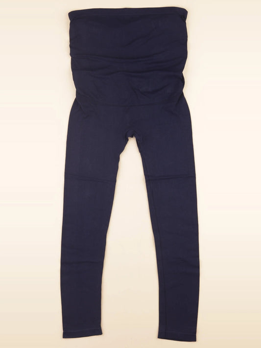 Legging grossesse bleu
