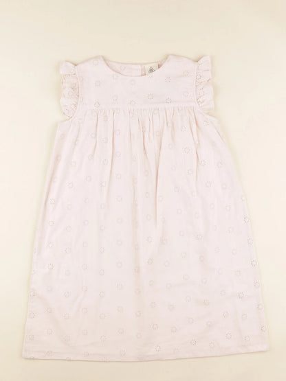 Robe hortense rose pale
