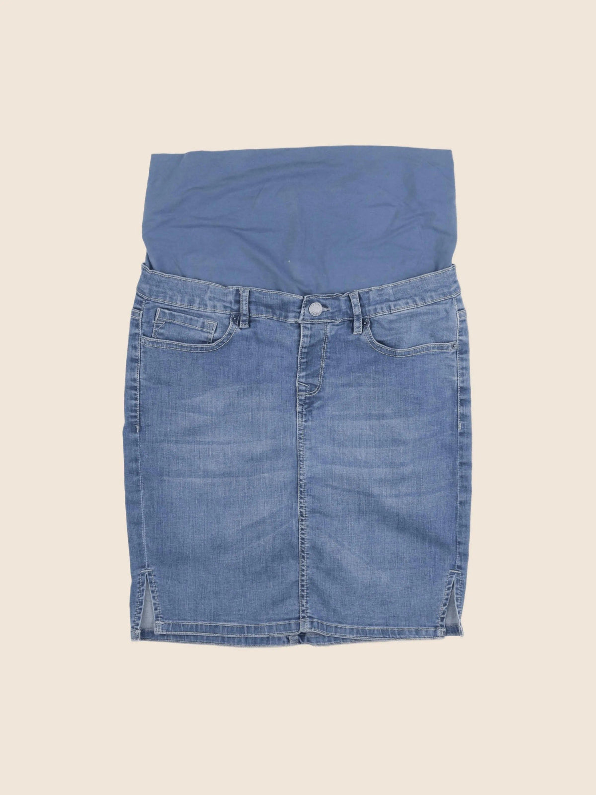 Jupe grossesse bleu