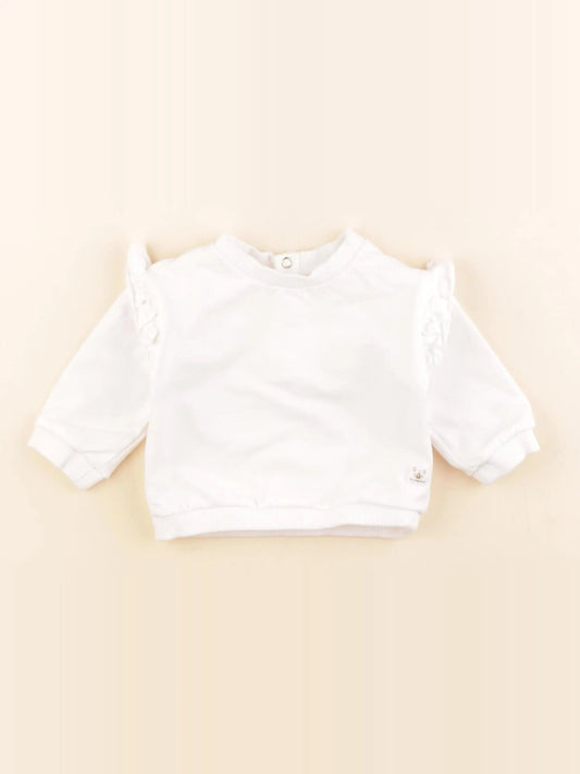 Sweat blanc