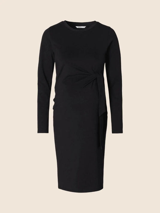 Robe manches longues grossesse noir