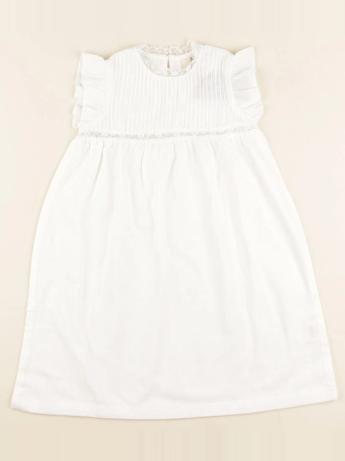 Robe abigael blanc cassé