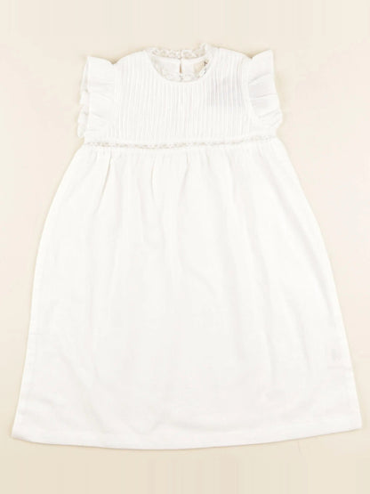 Robe abigael blanc cassé