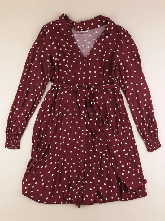 Robe grossesse rouge