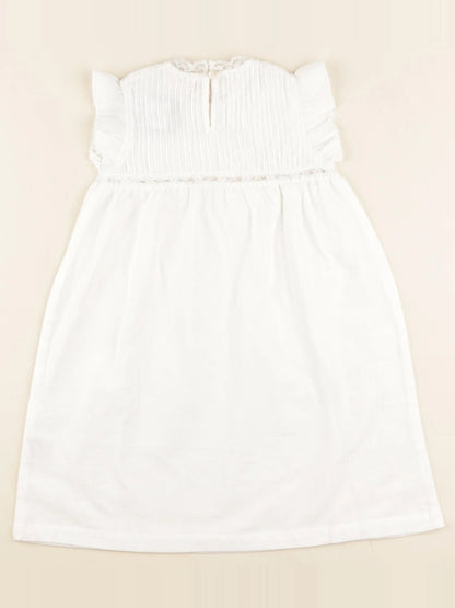Robe abigael blanc cassé