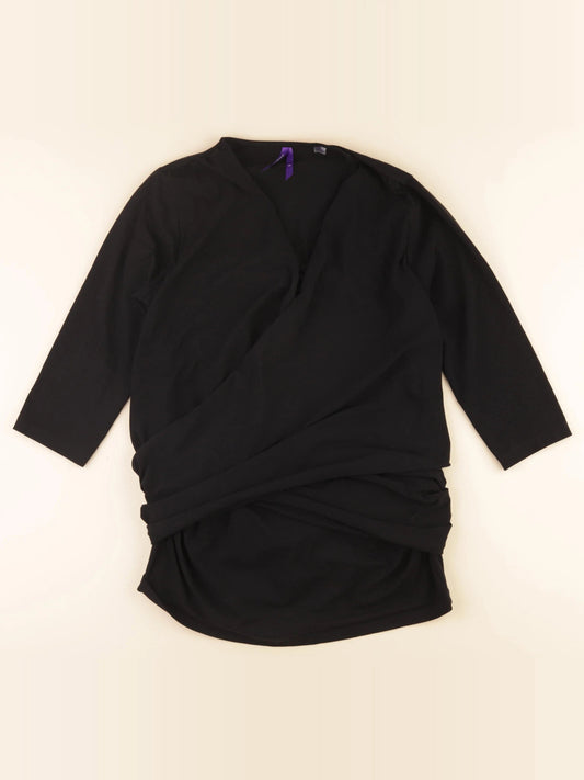Tee-shirt grossesse, allaitement noir