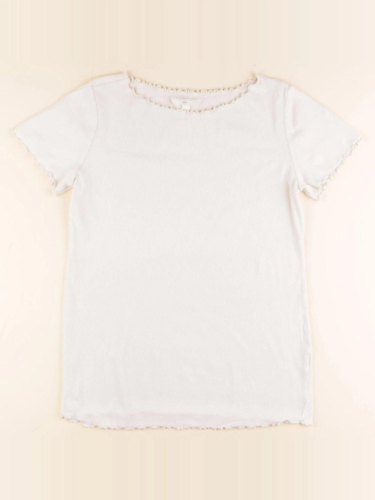 Tee-shirt grossesse blanc