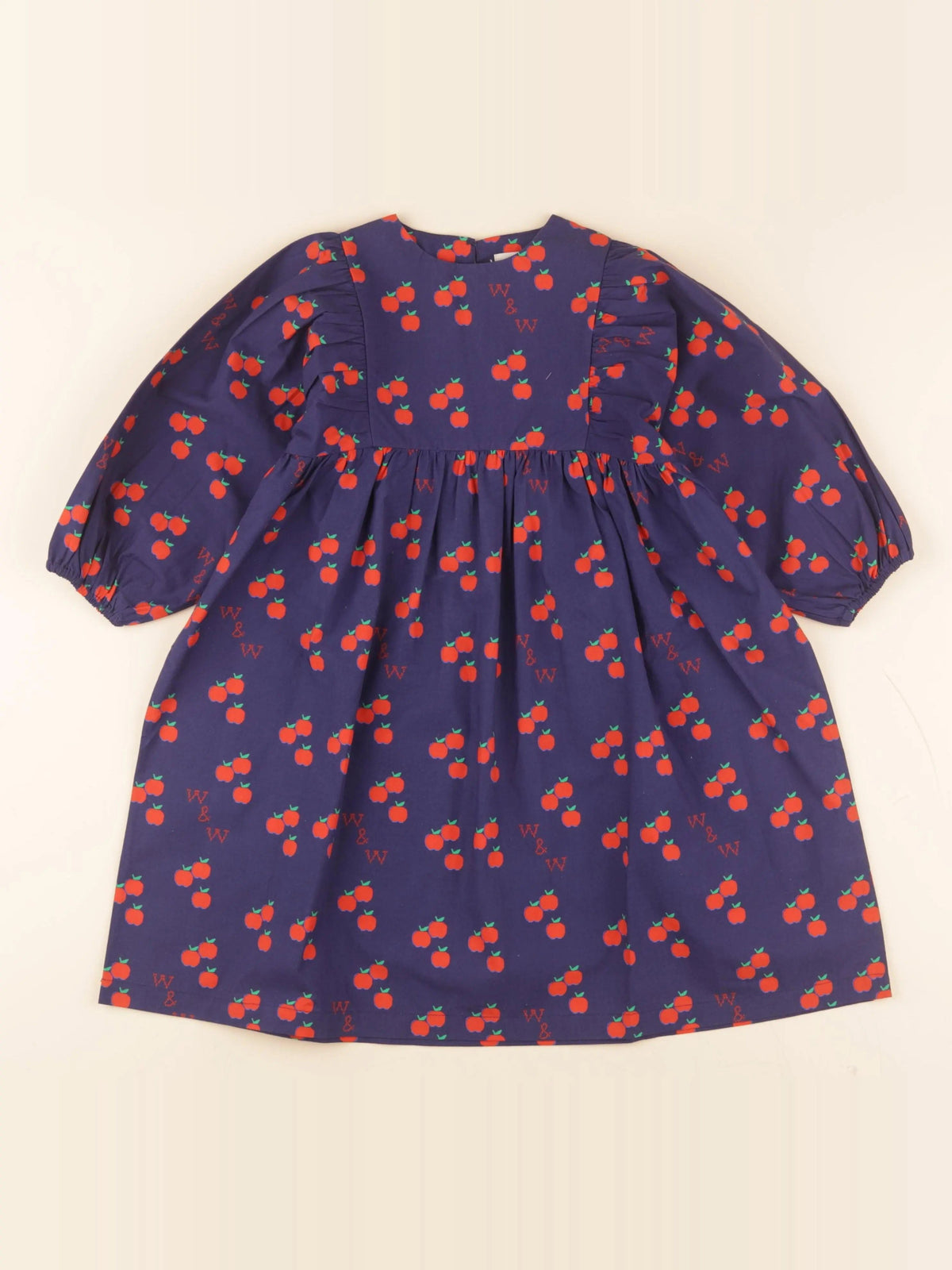 Robe bleu, rouge