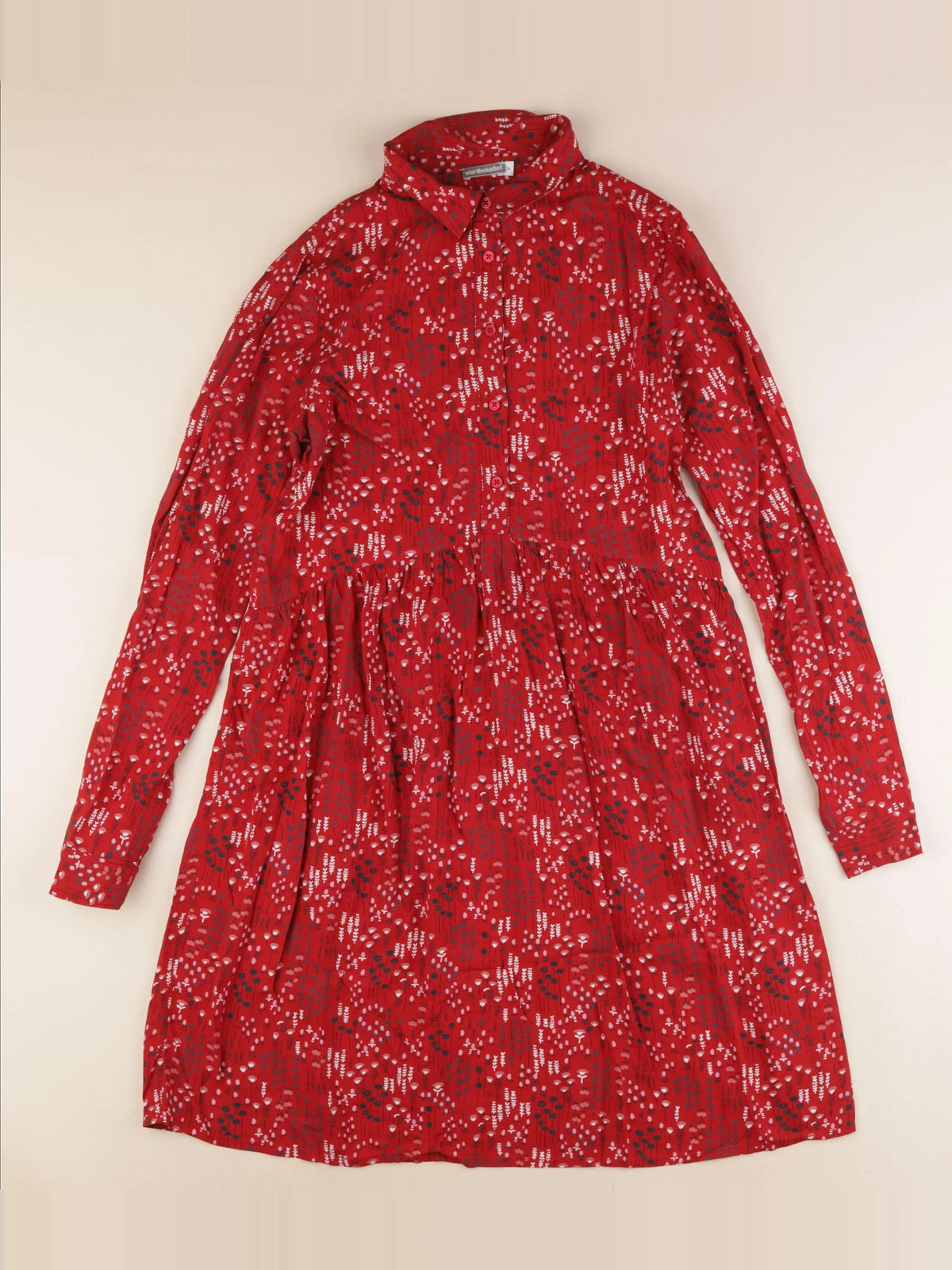 Robe grossesse rouge