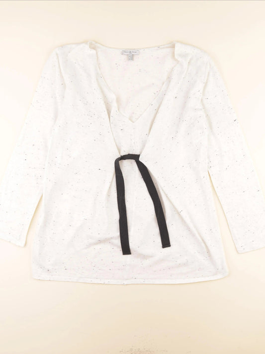 Gilet grossesse, allaitement blanc