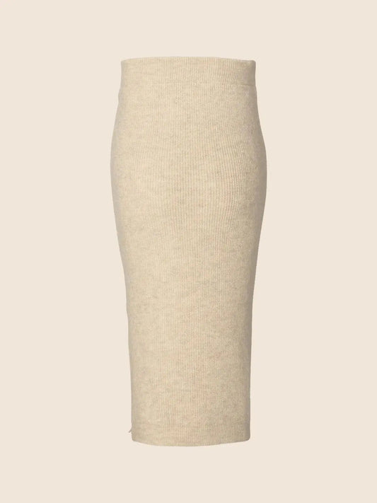 Jupe grossesse beige