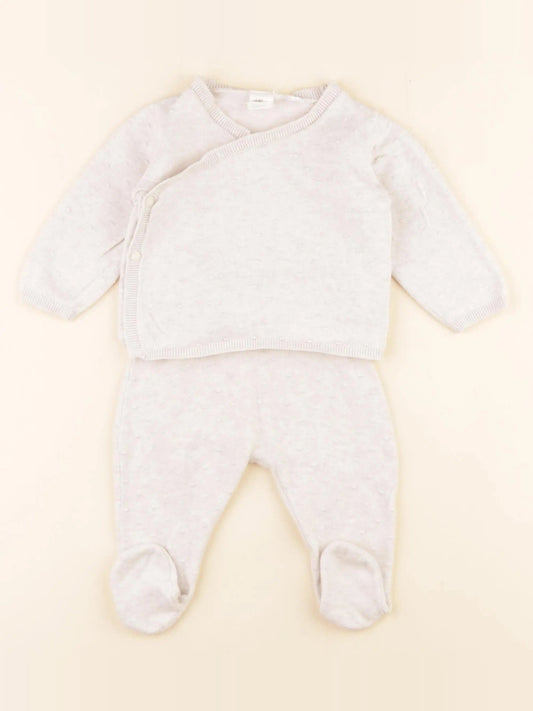 Ensemble beige
